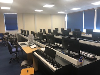 IT Suite with computers and desks