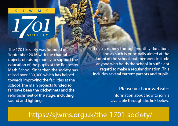 A poster for the 1701 Society